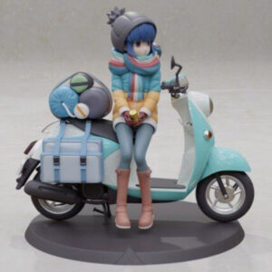 Shima Rin STL File – 3D Printable Laid-Back Camp Anime Figure (SFW & Resin/FDM Ready)