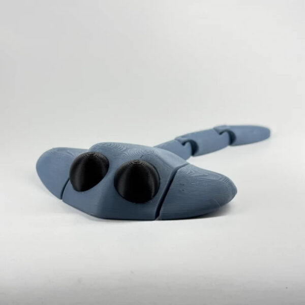 Articulated Sting Ray STL – Flexi Ocean Creature Model | 3D Printable Marine Life - Image 3