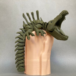 Flexi Spinosaurus STL – Articulated Dinosaur Model | 3D Printable Jurassic Predator