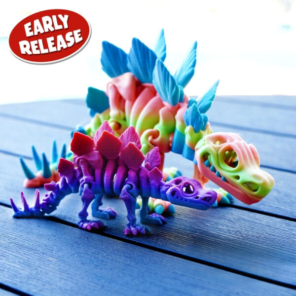 Articulated Dragon STL – 3D Printable Poseable Wyvern Model (Flexi Wings & Tail for D&D/RPG) - Image 2