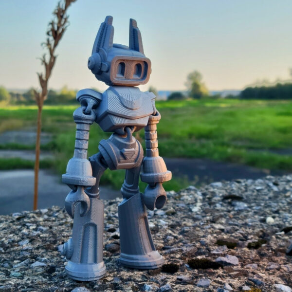 Zippy the Bot STL – Articulated Flexi Robot | Print-in-Place 3D Model for All Skill Levels