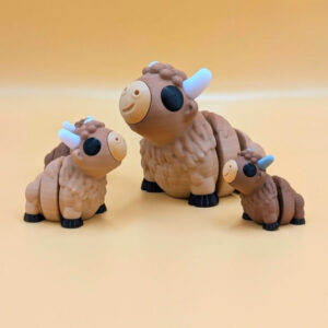American Bison – Powerful Plains Giant STL Model for 3D Printing