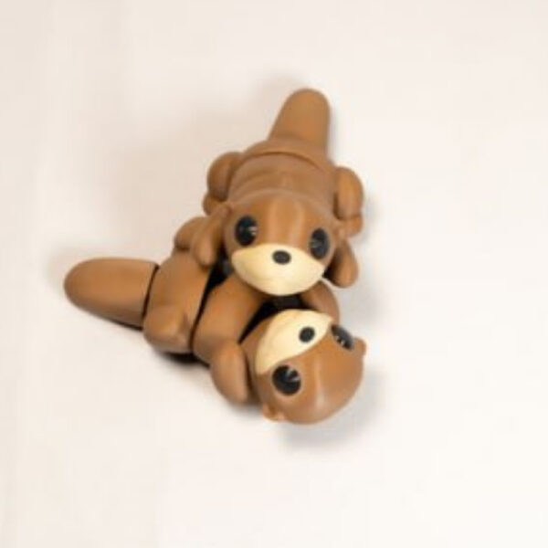 Baby Otter STL Model – Adorable River Companion for 3D Printing Enthusiasts