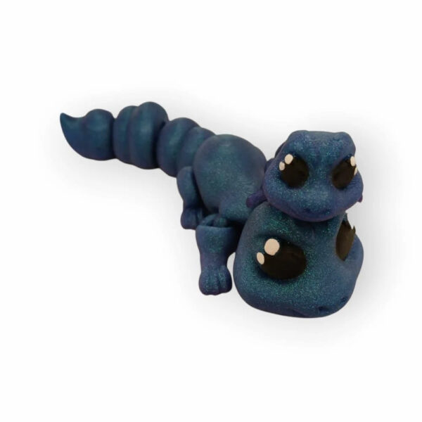 Tiny’s Gecko STL – Pre-Colored Articulated Model | Realistic 3D Printable Reptile - Image 2
