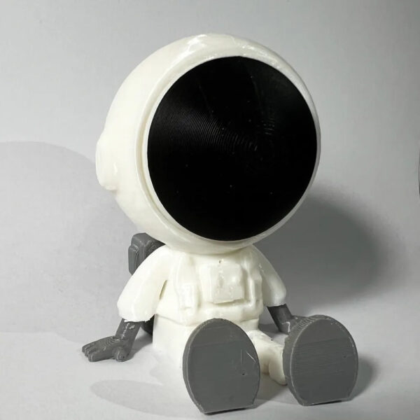 Articulated Astronaut STL – Flexi-Leg Space Explorer | 3D Printable Poseable Figure - Image 2