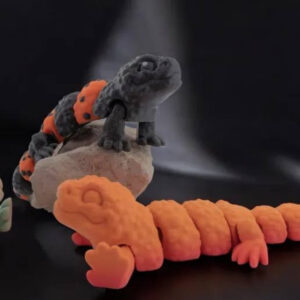 Chibi Gila Monster STL - 3D Printable Cute Lizard Model (Cartoon Desert Creature)