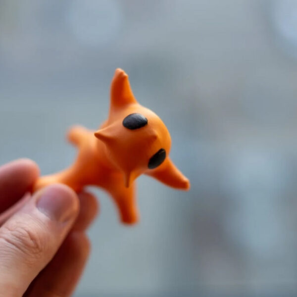 FlexiCat 2-Color STL – Poseable Dual-Tone 3D Printable Cat | Fidget Toy & Desk Decor - Image 4