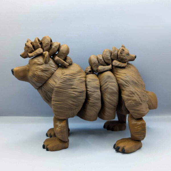Kekreations – Bear STL | 3D Printable Woodland Bear Model | Adorable Forest Friend - Image 3
