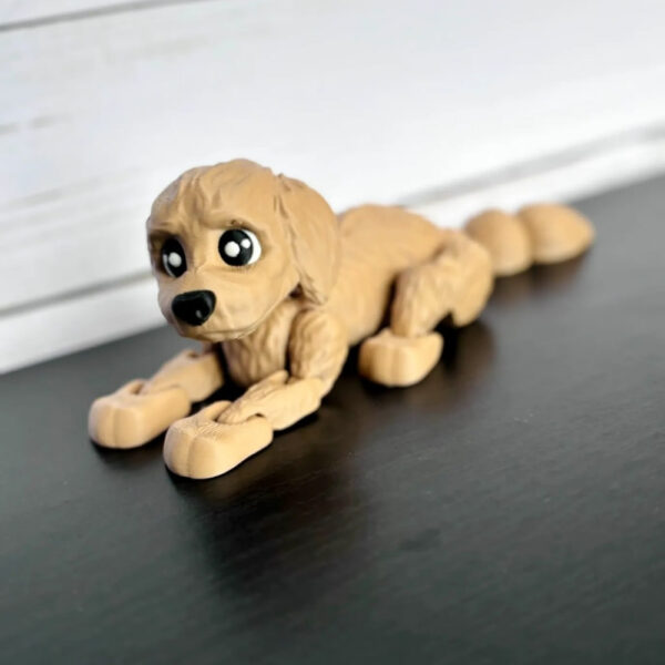 Flexi Poodle STL – Elegant Articulated Dog Model | 3D Printable Luxury Pet - Image 4