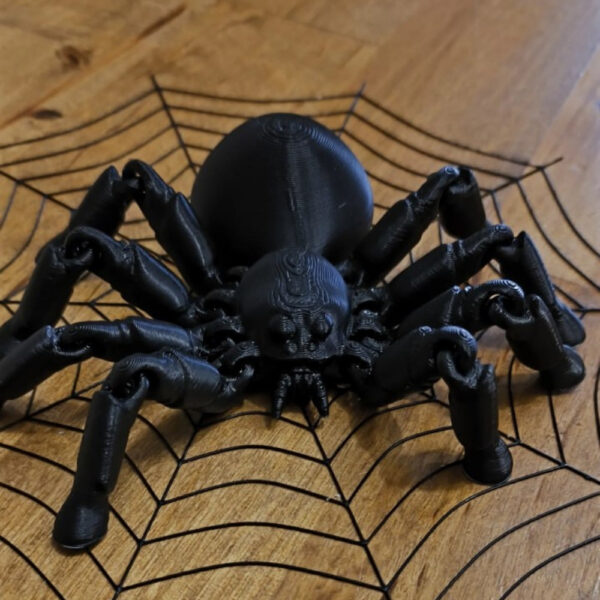 Flexi Spider V5 STL – MELS 3D LABS Edition | Ultra-Poseable 3D Printable Arachnid - Image 5