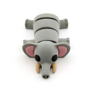 Flexi Elephant STL – 3D Printable Articulated Model | Single-Color & AMS-Ready Multicolor Versions