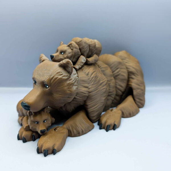Kekreations – Bear STL | 3D Printable Woodland Bear Model | Adorable Forest Friend - Image 2