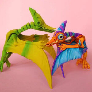 TwistyPrints – Pterosaur STL | Articulated Flying Dinosaur Model