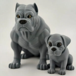 Cane Corso STL | 3D Printable Italian Mastiff Figurine – Powerful Guard Dog Model