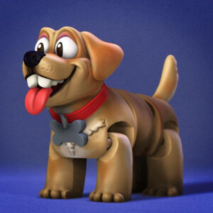 Happy Labrador Retriever STL – 3D Printable Dog Figurine | Realistic Pet Model for Home Decor & Gifts