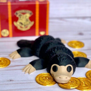 Niffler Flexi (Updated) – Pre-Colored 3MF + STL Model | Multi-Material 3D Printable Fantastic Beast
