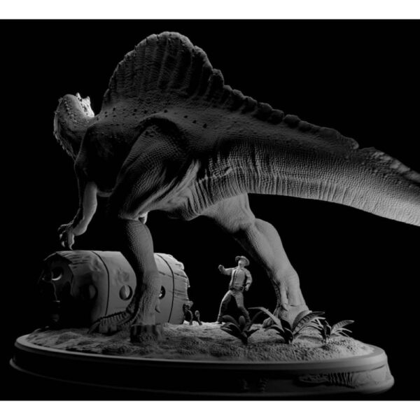Spinosaurus Diorama 3D Printable STL – Realistic Prehistoric Model for Jurassic Displays - Image 8