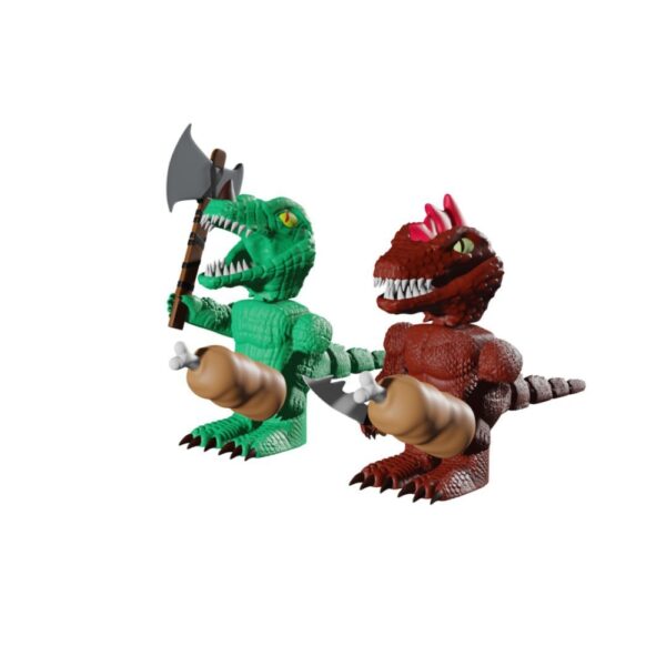 Brutus – Warrior Lizards V2 | Articulated Print-in-Place STL | 3D Printable Fantasy Warrior - Image 2