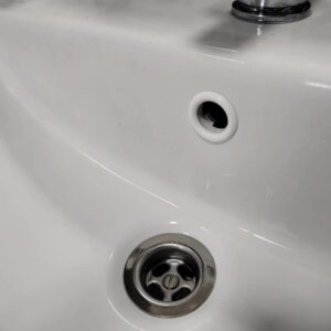 Sink Overflow Cover – 3D Printable Bathroom Sink Overflow Hole Cover