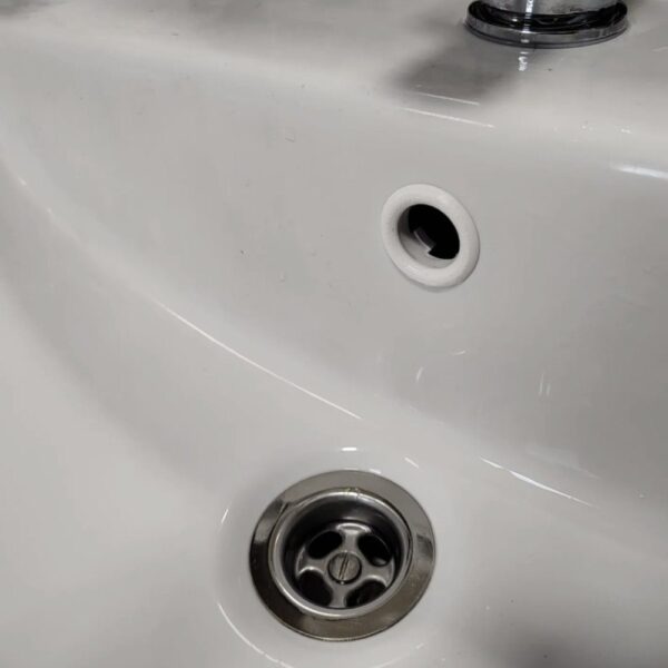 Sink Overflow Cover – 3D Printable Bathroom Sink Overflow Hole Cover