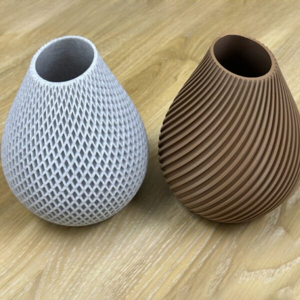 Single Spiral Vase – 3D Printable Modern Decorative Vase for Home Decor - Image 2