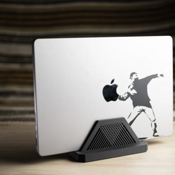 Vertux Glare Laptop Stand – Cooling Pad with Rainbow LED Lights - Image 2