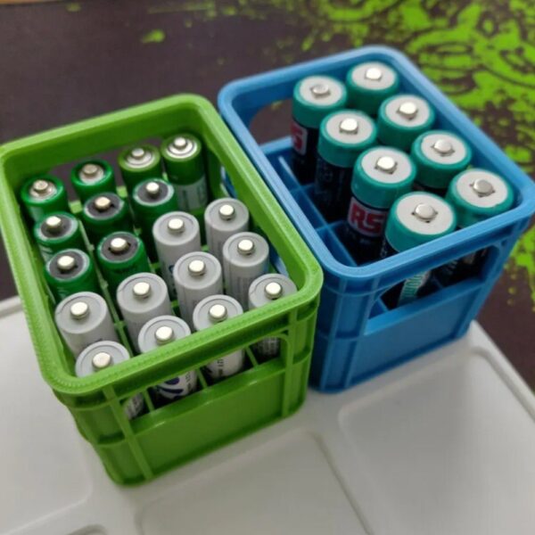 Battery Storage Boxes – Modular Organizer for AA, AAA, and More - Image 2