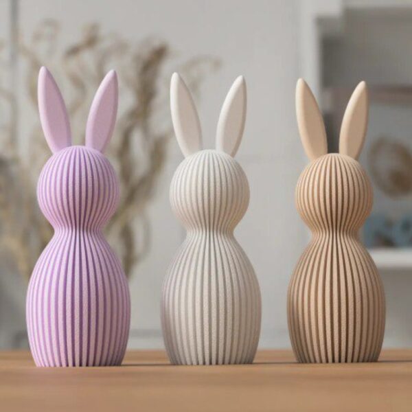Easter Bunny Figurine – 3D Printable STL for Easter & Spring Decor - Image 2