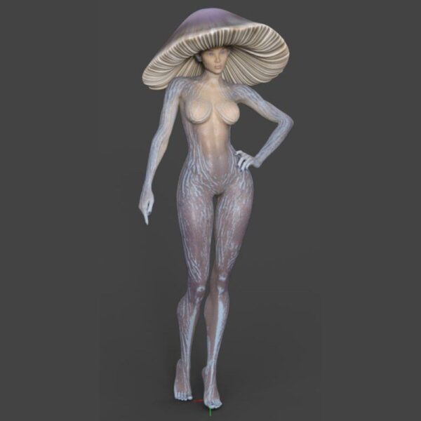 Vaispora HD for Genesis 8.1 Female – Mystical Mushroom Swamp Fairy Character - Image 3