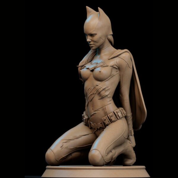 Batgirl NSFW 3D Printable Model – High-Detail STL Files for Cosplay & Collectibles - Image 2