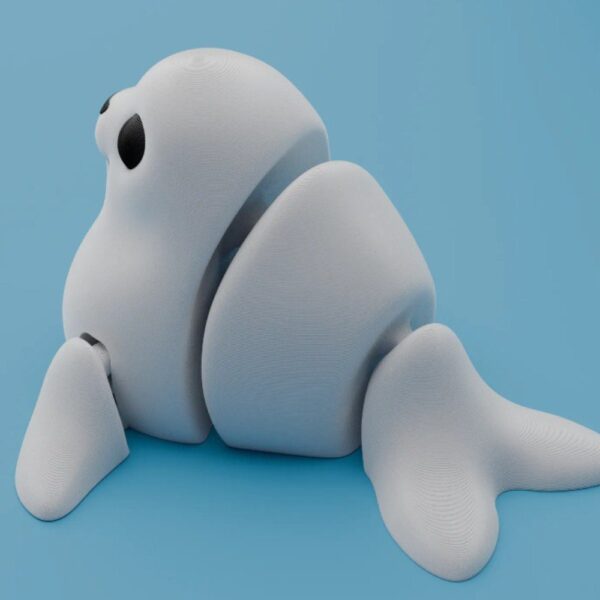 Articulated Seal Pup – 3D-Printable Flexi Seal Toy - Image 2