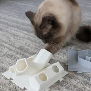 FELIX Activity Center – Pack 1 | Modular 3D-Printable Cat Playground