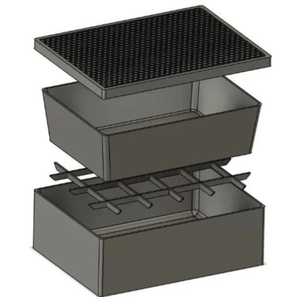 Katzengrastopf – 3D Printable Self-Watering Cat Grass Planter - Image 2