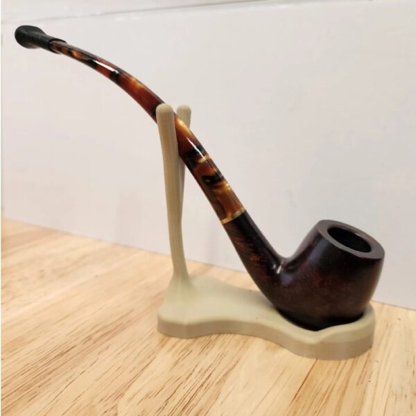 Tobacco Smoking Pipe Stand – Adjustable Holder for Long & Short Stem Pipes - Image 2