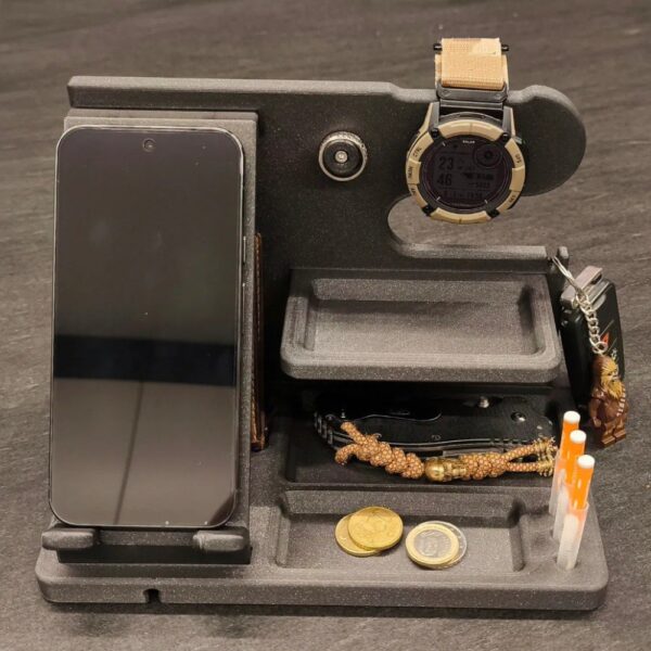 EDC Desk Organizer & Valet Tray – Sleek Storage for Everyday Carry Essentials - Image 2