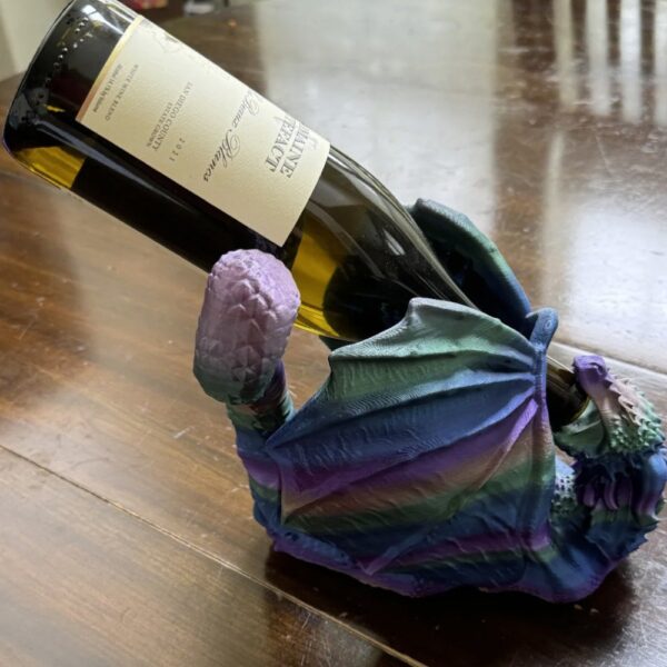 Dragon Wine Bottle Holder – Mythical Wine Stand for Home Bar & Decor - Image 2