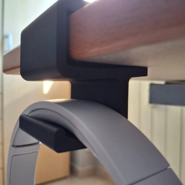 3D Printable Headphone Holder – Desk & Wall Mounted Hanger - Image 2