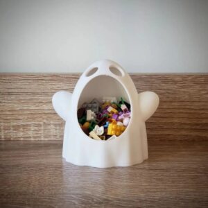 Halloween Ghost Candy Bowl – 3D Printable Trick-or-Treat Holder