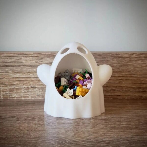 Halloween Ghost Candy Bowl – 3D Printable Trick-or-Treat Holder