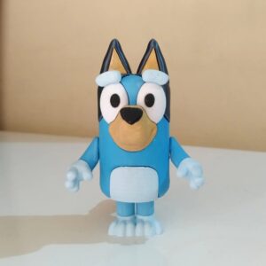 Bluey Articulated Puppet – 3D Printable Poseable Bluey Figure