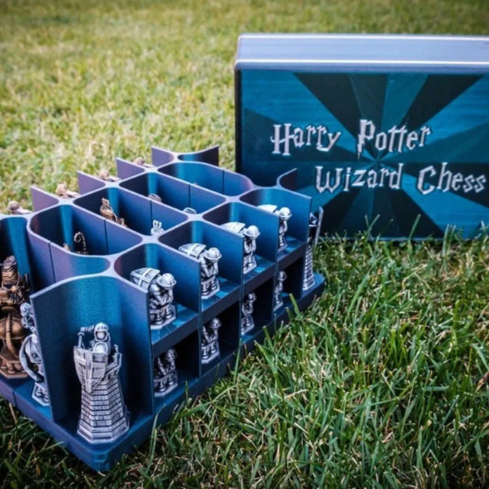 Harry Potter Wizard Chess Set – 3D Printable STL Models for Enthusiasts