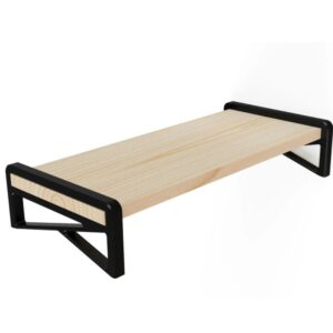 Parametric Desk Monitor Riser – Customizable 3D-Printable Height-Adjustable Stand
