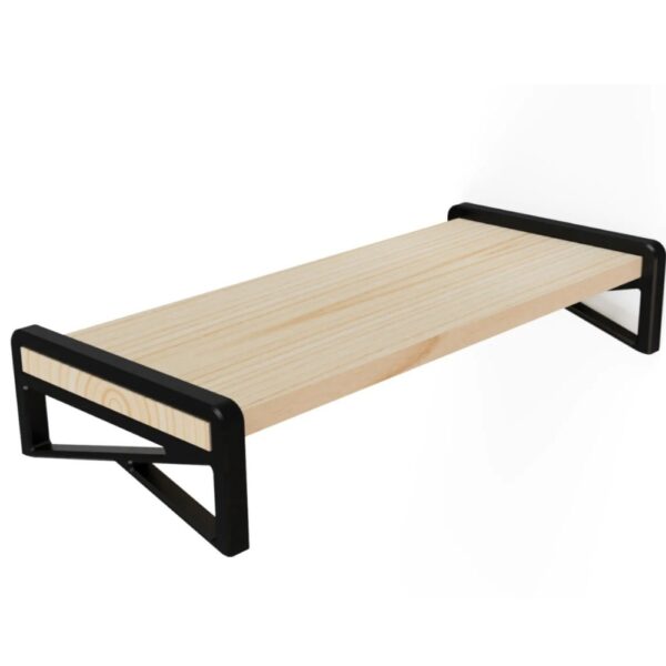 Parametric Desk Monitor Riser – Customizable 3D-Printable Height-Adjustable Stand