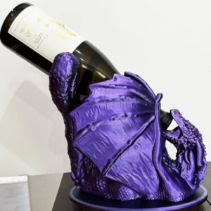 Dragon Wine Bottle Holder – Mythical Wine Stand for Home Bar & Decor