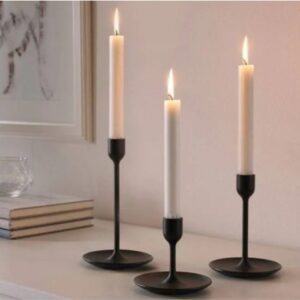 Elegant Ceramic Candle Holder – Handcrafted Home Decor Accent