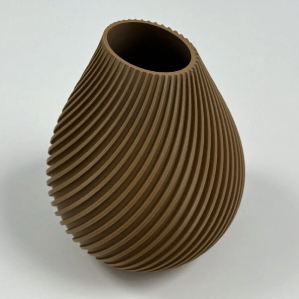 Single Spiral Vase – 3D Printable Modern Decorative Vase for Home Decor - Image 3
