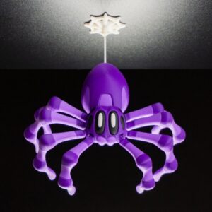 Blob Spider – Cute Articulated Print-in-Place STL | 3D Printable Spider Model with Flexible Legs