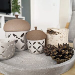 Acorn-Shaped Multi-Purpose Decoration – Versatile Autumn-Inspired Home Accent