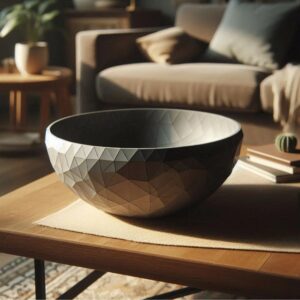 Stunning Low Poly Designer Bowl