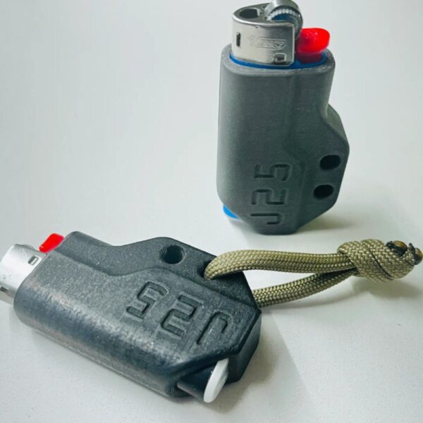 Mini BIC J25 Lighter Sleeve – Snap-On Protection for Enhanced Durability - Image 3